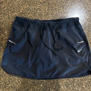 Nike Women's Navy Blue Mini Skirt